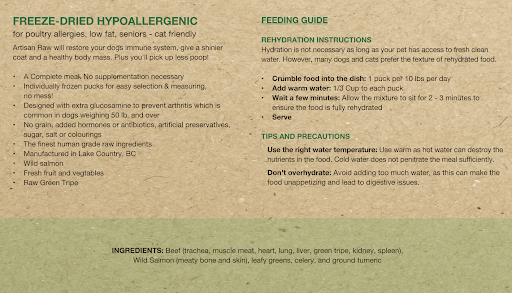 Hypoallergenic Meal - Starter