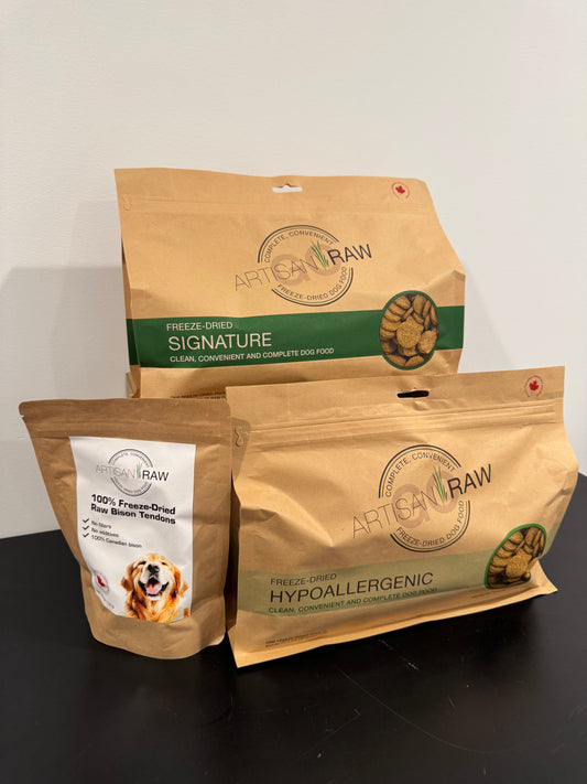 The Artisan Raw GO! Sampler Box: